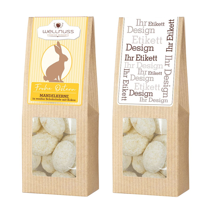Oster Edition - Mandelkerne mit Kokosflocken in weißer Schokolade